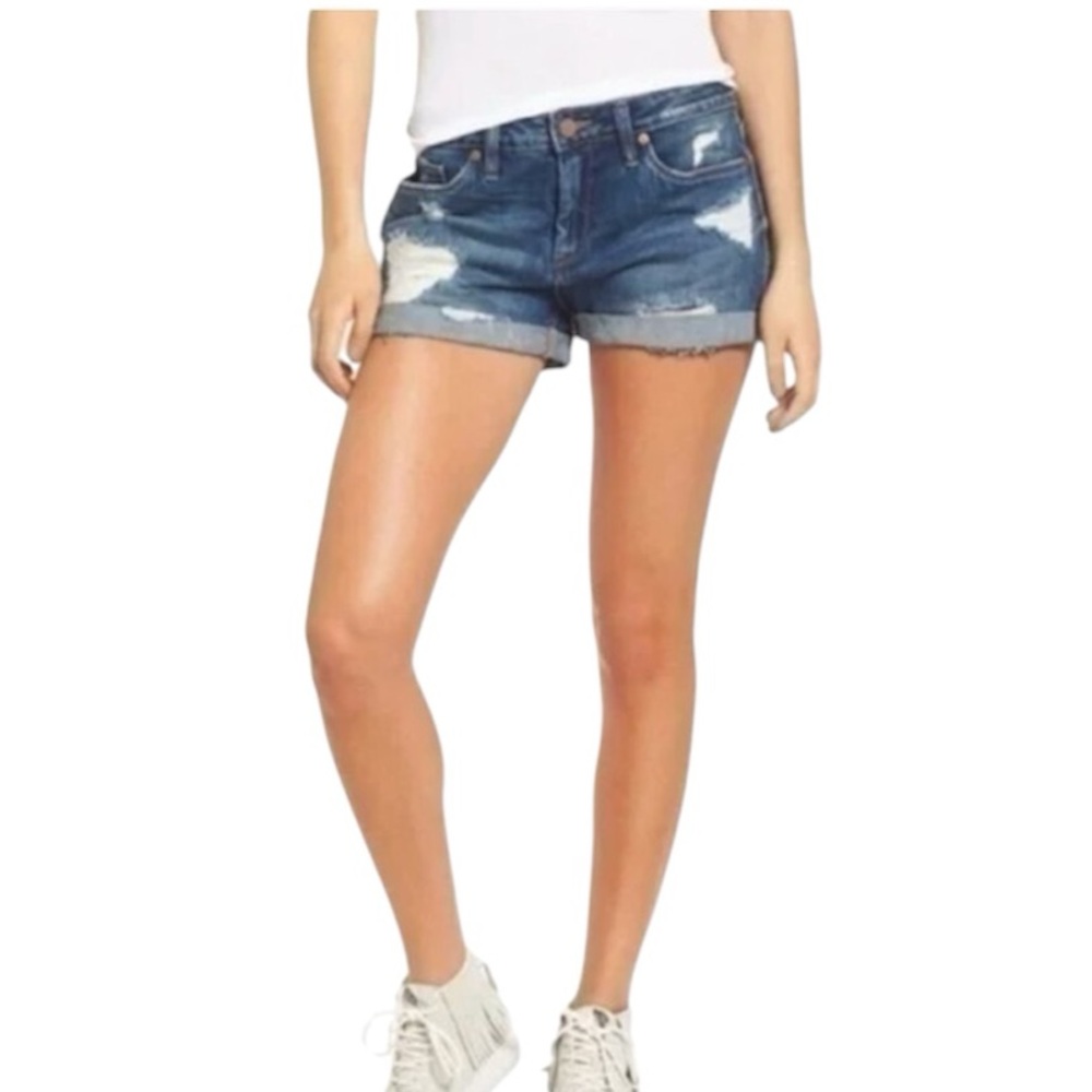 BLANKNYC The Fulton Roll Up Jean‎ Shorts Size 27